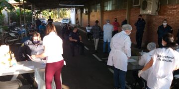 Prefeitura faz testes em 156 servidores da segurança pública