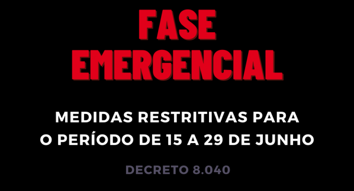 Emergencial: Prefeitura define novas regras para fase mais restritiva