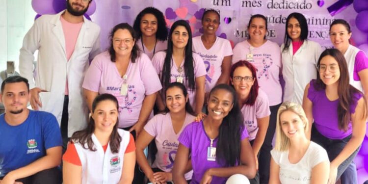 Março Lilás: Secretaria de Saúde promove ações de prevenção ao câncer de colo de útero