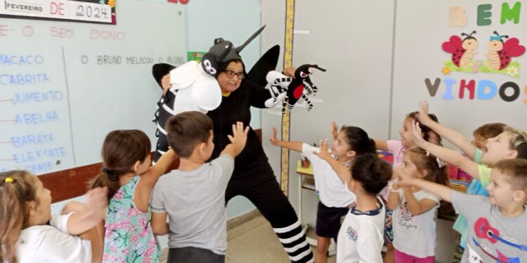 Saúde promove ação educativa contra a dengue nas escolas