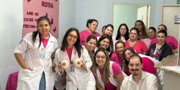 Outubro Rosa: Saúde realiza ações de prevenção do câncer de mama e colo de útero