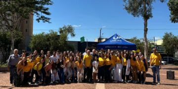 Mobilização na Praça da Matriz alerta sobre a endometriose