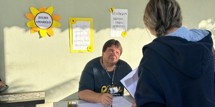 Saúde reforça ações de prevenção às hepatites virais no Julho Amarelo