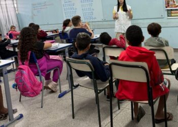 Programa Saúde na Escola realiza ação sobre bullying na EMEF Professor Waldemar Martins Aydar, no bairro Pachá